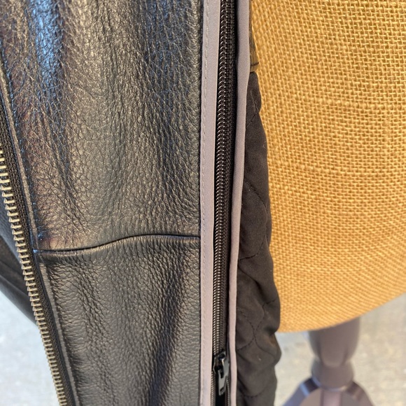 Men’s Heavyweight Genuine Leather Jacket - Picture 5 of 12